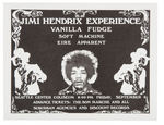 “JIMI HENDRIX EXPERIENCE” HANDBILL.