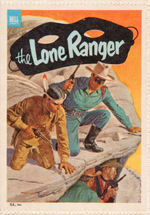 LONE RANGER SAFETY CLUB MERITA BREAD/DELL COMICS ACTION CARD SET WITH LETTER AND ENVELOPE.