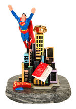 SUPERMAN "METROPOLIS" STATUE.