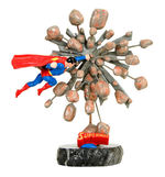 SUPERMAN "METEOR MOMENT" STATUE.