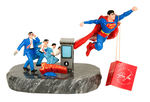 SUPERMAN "HELP IS ON THE WAY" STATUE.