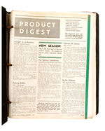 "MOTION PICTURE HERALD PRODUCT DIGEST" BINDER.