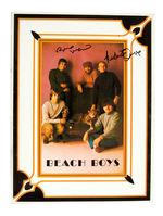 "BEACH BOYS" SIGNED FAN CLUB PROGRAM.