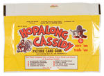 "HOPALONG CASSIDY PICTURE CARD ALBUM" WRAPPER VARIETY.