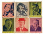 MOVIE STAR STRIP CARDS.