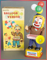 "BATTERY OPERATED BALLOON VENDER."