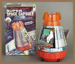 BATTERY OPERATED SPACE CAPSULE PAIR.