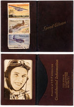 "SPEED GIBSON MEMBER I.S.P." CARD HOLDER W/PHOTO.