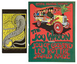 THE JOY WAGON HANDBILL & FILLMORE POSTCARD  PAIR