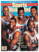 DREAM TEAM SIGNED “SPORTS ILLUSTRATED” COVER.