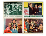 TV COWBOY STARS LOBBY CARD LOT.