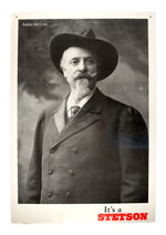 STETSON HAT SIGNED TRIO FEATURING BUFFALO BILL, TOM MIX, JAMES STEWART.