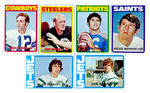 TOPPS 1972 FOOTBALL CARDS.