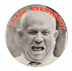 NIKITA KHRUSHCHEV 4" BUTTON.