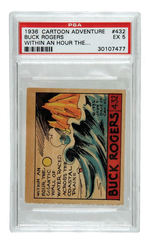 "BUCK ROGERS" STRIP CARD PSA GRADED.