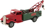 MINIC "BREAKDOWN LORRY" BOXED WIND-UP TOY TRUCK.