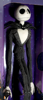 "THE NIGHTMARE BEFORE CHRISTMAS" LARGE & IMPRESSIVE JACK & SALLY BOXED DOLLS.