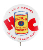 "HEALTH CLUB BAKING POWDER."
