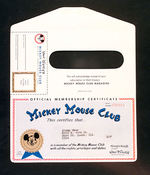 MICKEY MOUSE CLUB MAILER FOLDER/PREMIUM PHOTOS.