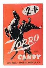 "ZORRO CANDY" COUNTERTOP DISPLAY BOX.