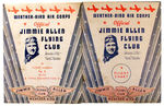 "JIMMIE ALLEN FLYING CLUB WEATHER-BIRD AIR CORPS" PATCH W/ FLYING CLUB BOOKLETS.