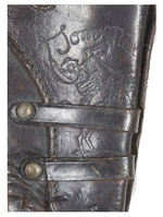 "TOM MIX" LEATHER HOLSTER.