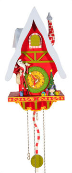 "THE NIGHTMARE BEFORE CHRISTMAS" LIMITED EDITION CUCKOO CLOCK.