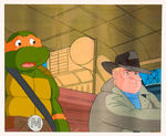 "TEENAGE MUTANT NINJA TURTLES" ORIGINAL ANIMATION CELS.