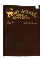 "THE PHOTO-JOURNAL GUIDE TO COMIC BOOKS" VOLUME 1 HARDCOVER.