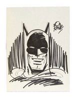 "BATMAN AND ME" SIGNED AND NUMBERED DELUXE EDITION BOOK WITH ORIGINAL ART.