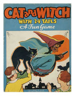 "CAT AND WITCH" HALLOWEEN GAME BY WHITMAN.