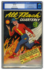 ALL FLASH QUARTERLY #1, SUMMER 1941.