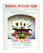 THE BEATLES "MAGICAL MYSTERY TOUR" POSTER.