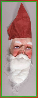 SANTA CLAUS STARCHED LINEN MASK.