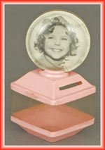 SHIRLEY TEMPLE CELLULOID BANK.