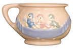 WALT DISNEY RARE CERAMIC POTTY BY EVAN K. SHAW COMPANY.