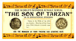 “THE SON OF TARZAN” PROMOTIONAL BLOTTER.