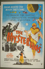 "THE MYSTERIANS" AMERICAN RELEASE ONE-SHEET.