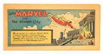 “CAPTAIN MARVEL AND THE STOLEN CITY” PREMIUM COMIC BOOK.