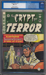 THE CRYPT OF TERROR #19, AUGUST-SEPTEMBER 1950. GAINES FILE COPY CGC 9.6