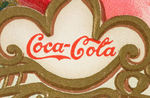 "COCA-COLA" PARTIAL DIE-CUT CALENDAR FROM 1899.