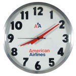 “AMERICAN AIRLINES” ROUND CLOCK.