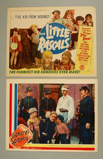 “THE LITTLE RASCALS” LOBBY CARD PAIR.