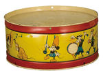 MICKEY MOUSE LARGE TIN LITHO DRUM.