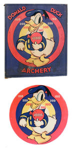 "DONALD DUCK ARCHERY" BOXED TARGET.