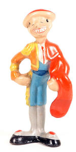 MATADOR FROM FERDINAND PAINTED COMPOSITION FIGURE.