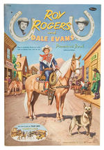 "ROY ROGERS AND DALE EVANS PUNCH-OUT BOOK."