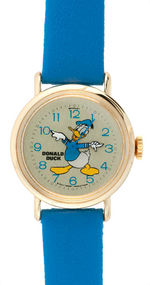 "REGISTERED EDITION DONALD DUCK BIRTHDAY WATCH" BY BRADLEY.