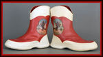 "GENE AUTRY RUBBER COWBOY BOOTS" BOXED WITH PHOTO.