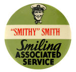 "'SMITTY' SMITH" GASOLINE STATION ATTENDANT'S BADGE.